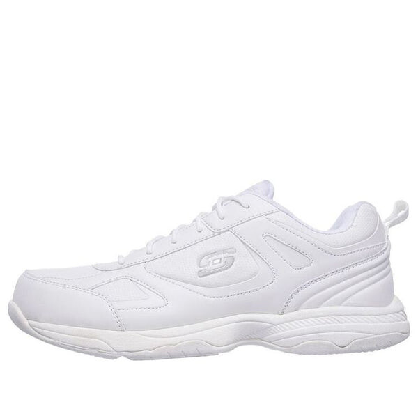 

Кроссовки work relaxed fit dighton sr 'off-white' Skechers, белый