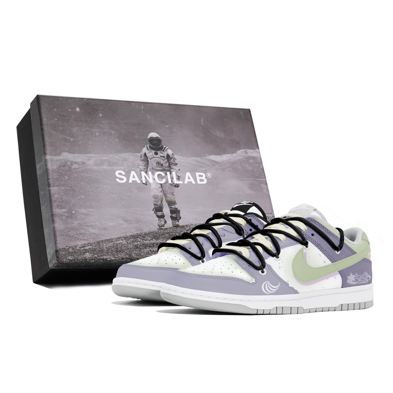 

Кроссовки для скейтбординга Dunk унисекс с низким верхом фиолетового цвета Nike, Фиолетовый, Кроссовки для скейтбординга Dunk унисекс с низким верхом фиолетового цвета Nike