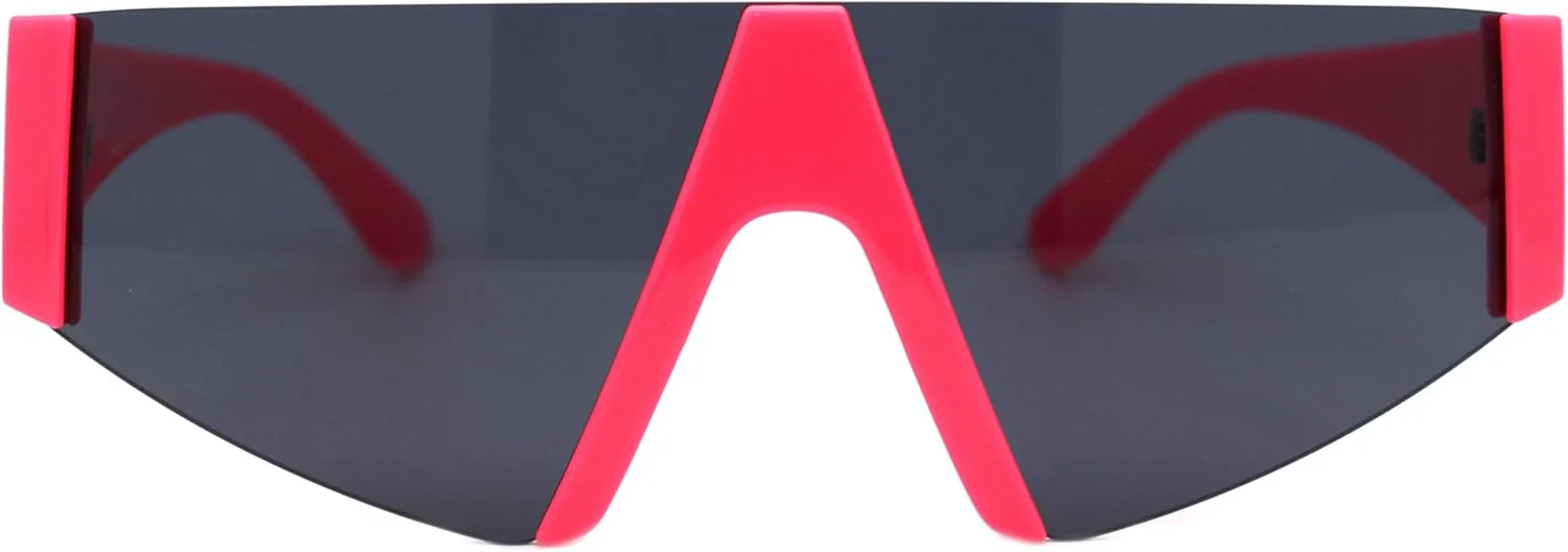 

Модные солнцезащитные очки 80-х годов, плоская верхняя часть, открытая оправа, необычный геометрический дизайн, защита от УФ-излучения UV 400 PASTL, Pink