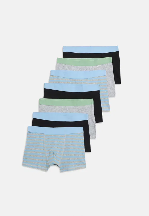 Трусы 7 pack Friboo, крапчатый серый/черный/голубой