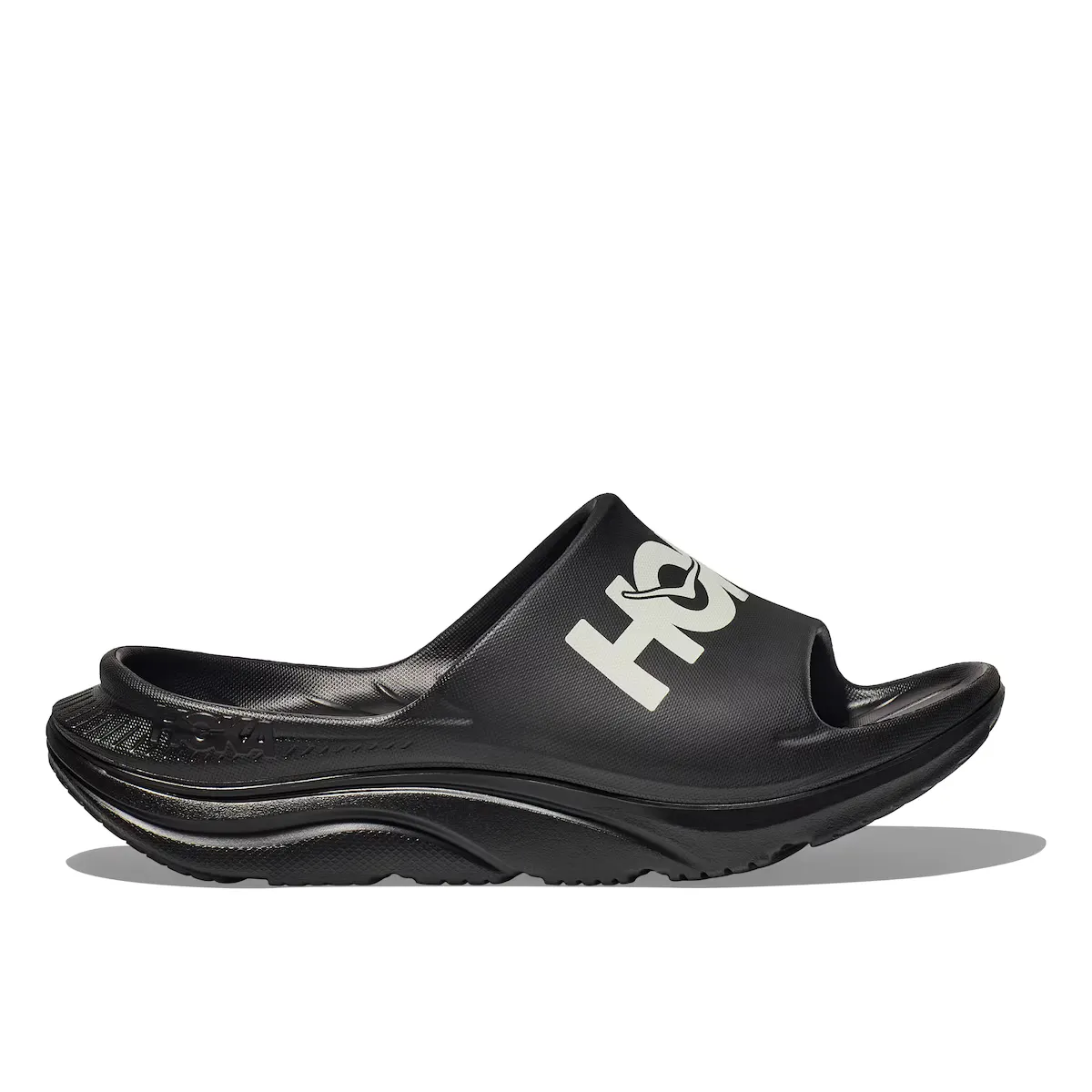

Унисекс ORA ATHLETIC SLIDE Hoka Сандалии для бега, черный/белый