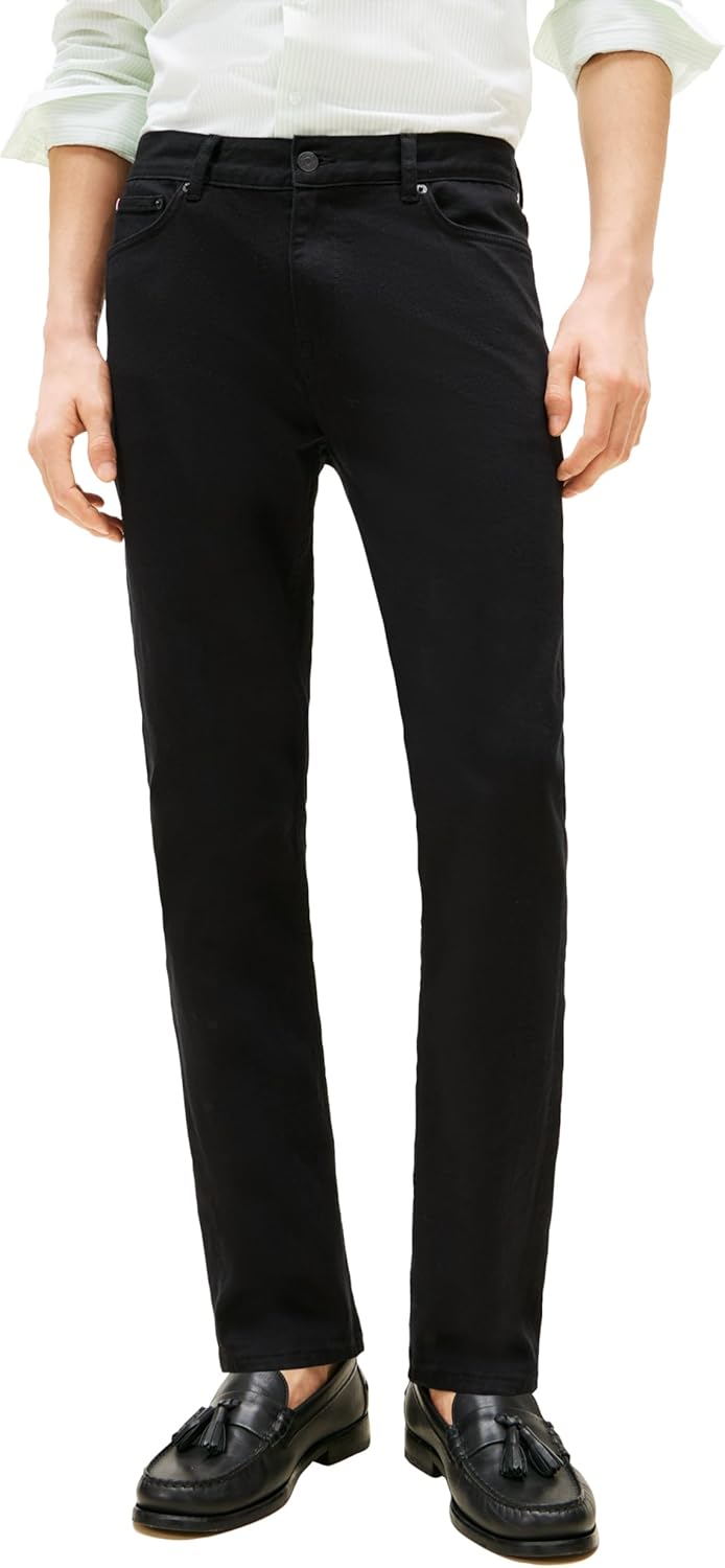 

Мужские облегающие джинсы Tommy Hilfiger Stretch, Black