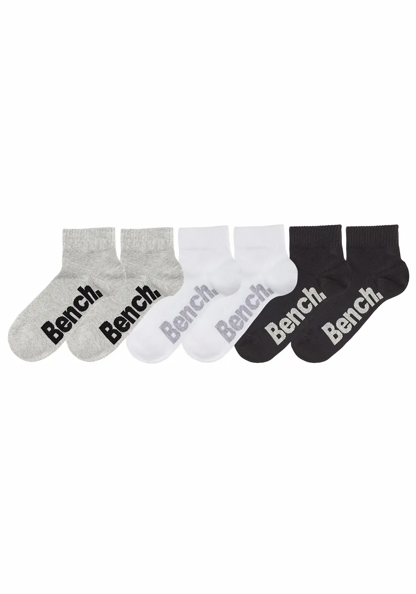 

Bench Короткие носки (в упаковке 6 пар) с удобными ребристыми манжетами, белый