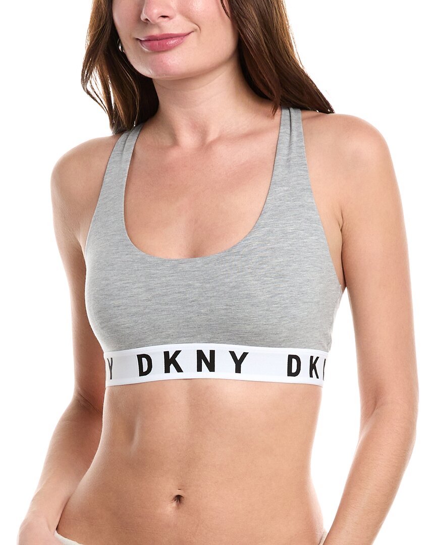 

Уютный бюстгальтер-борцовка DKNY Boyfriend, черный