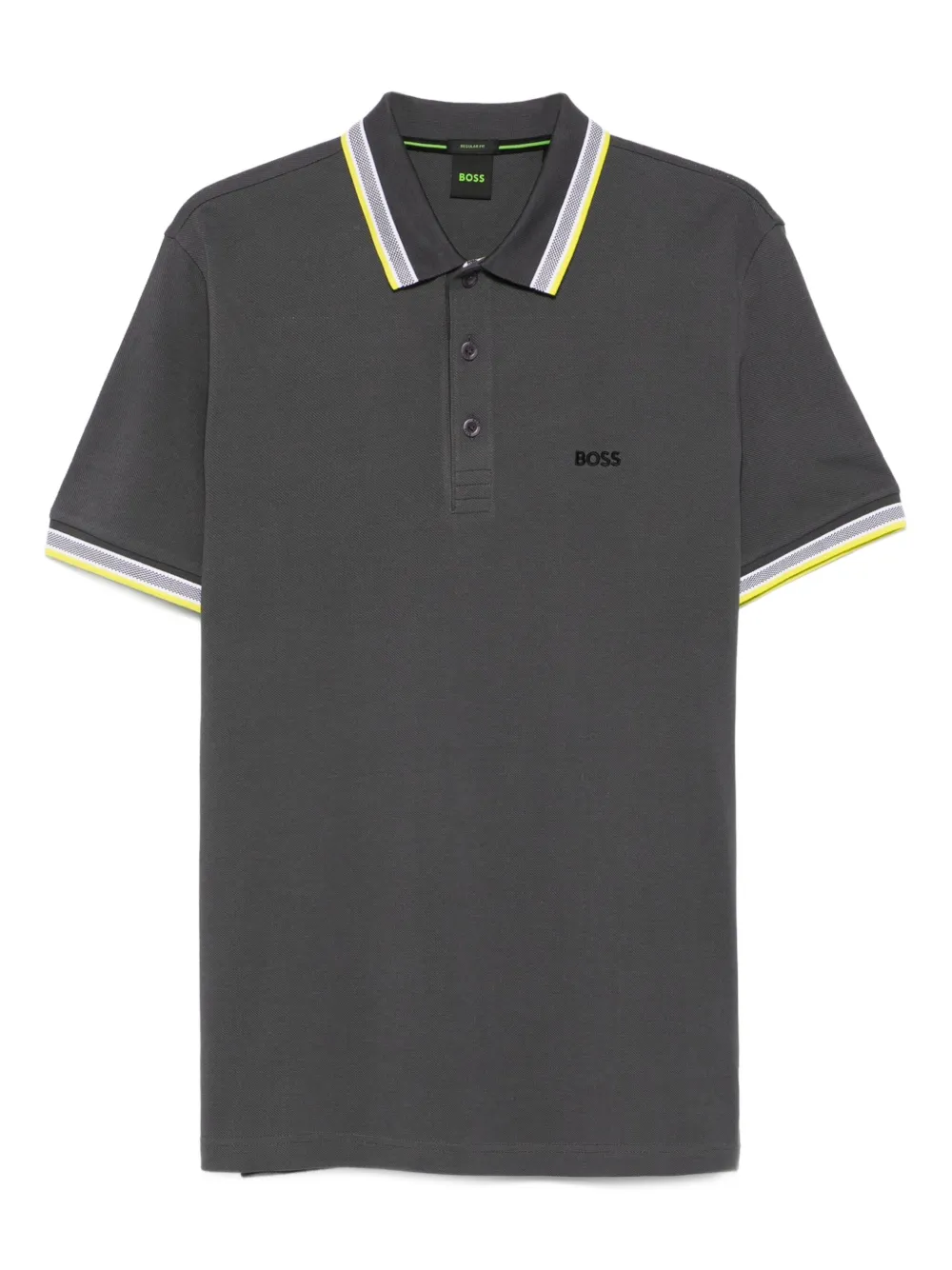 

Рубашка поло BOSS, серый