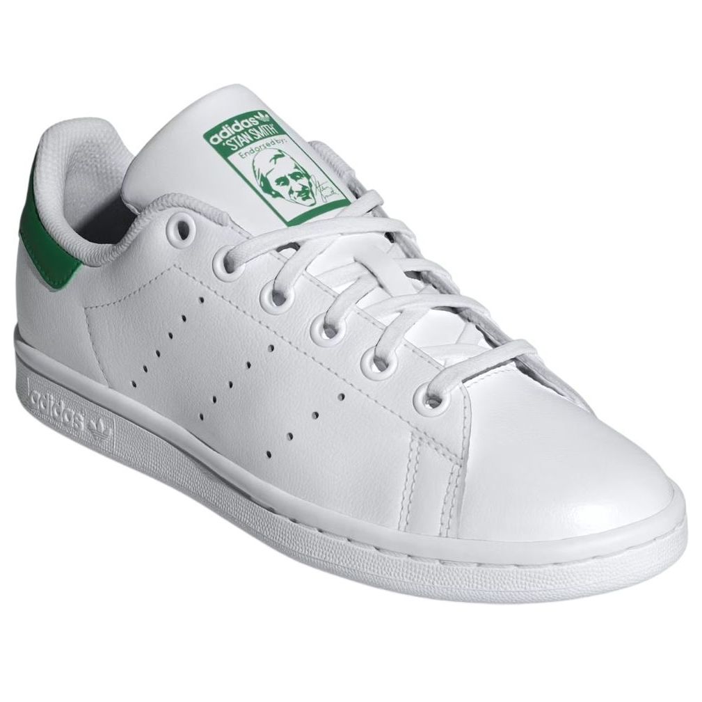 (GS) Adidas Stan Smith 'White Green' — фото 2