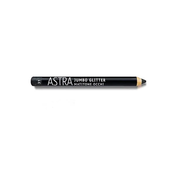 Тени для век ASTRA MAKEUP Jumbo Glitter, 31 Black Sheen