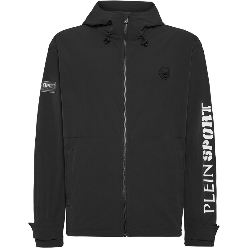 

Куртка-Пуловер с царапинами Plein Sport, черный