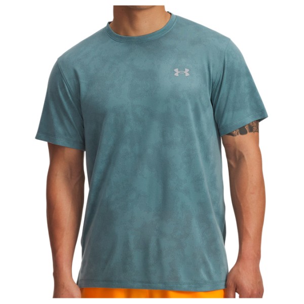

Футболка для бега Launch camo s/s Under Armour, Serpentine