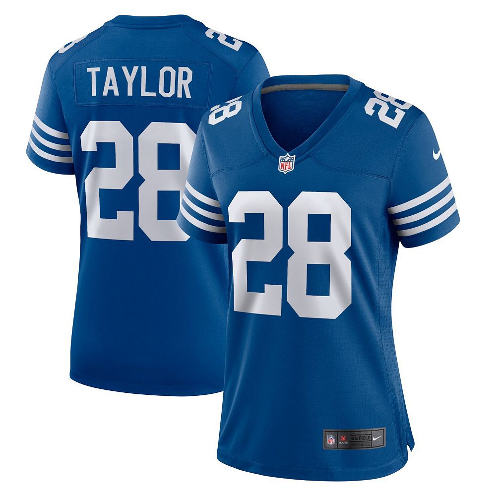 

Женское джерси Nike Jonathan Taylor Royal Indianapolis Colts Alternate Game, цвет Clt Blue