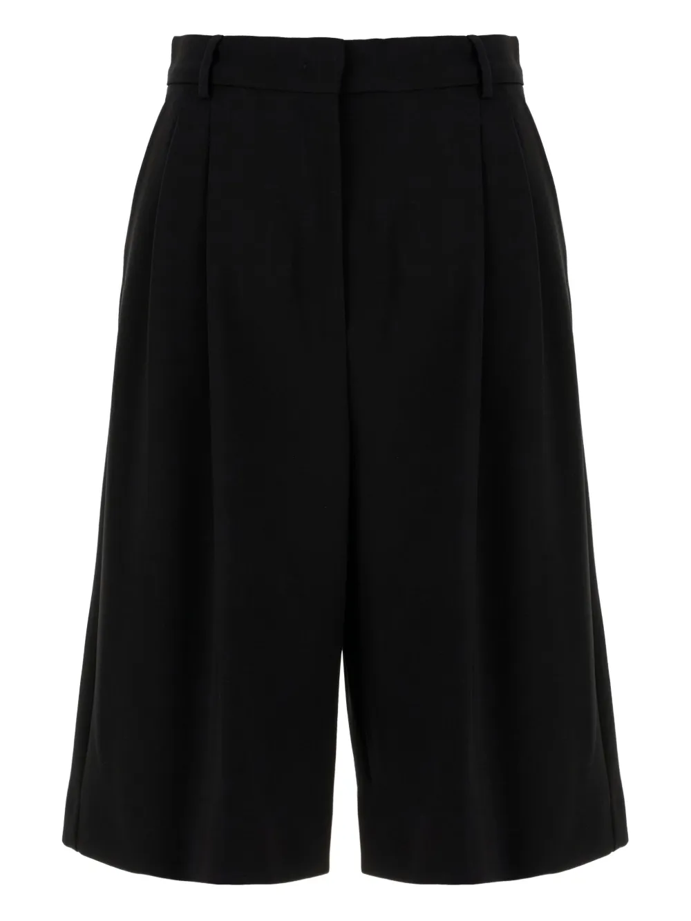 

Плиссированные шорты MAX MARA, черный