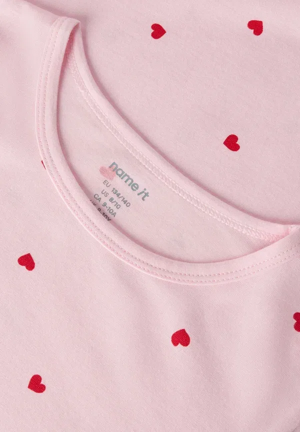 Ночная рубашка Hearts, бренд Name It, цвет балерина — фото 3