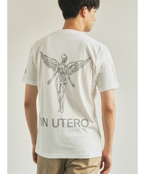 

Футболка из мерсеризованного трикотажа с принтом на спине, ICONIQ TRANSITION, белый