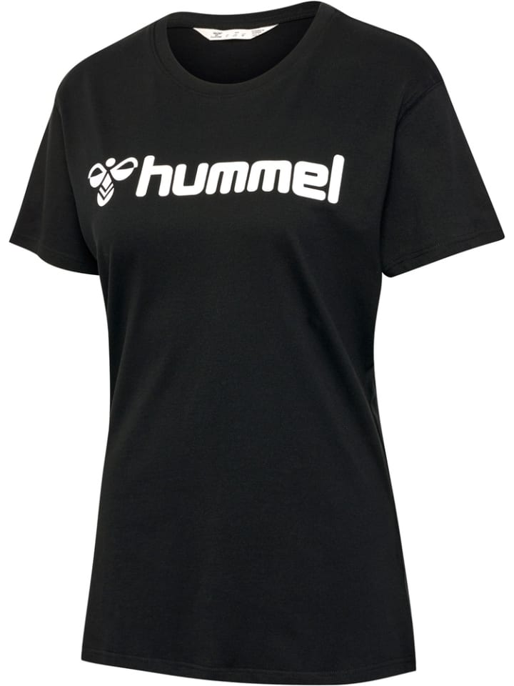 

Футболка Hmlgo 2.0 Logo T-Shirt S/S Woman черного цвета Hummel