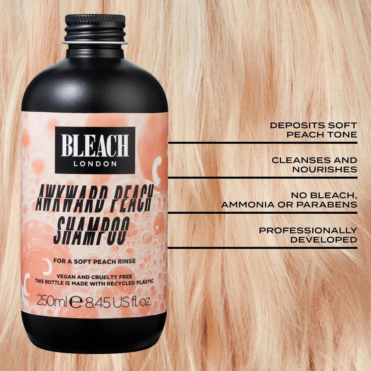 Шампунь Awkward Peach от Bleach London Bleach London — фото 4