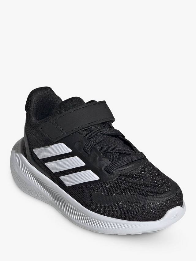Кроссовки для бега baby runfalcon 5.0 adidas, черный/белый — фото 2