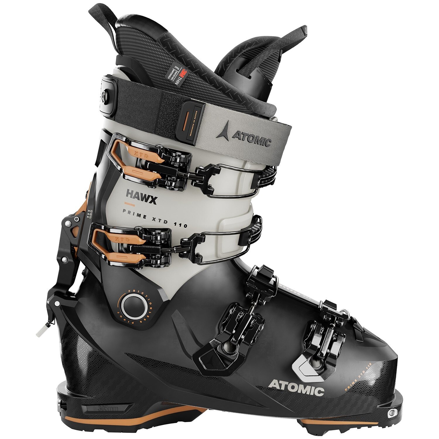 

Горнолыжные ботинки Atomic Hawx Prime XTD 110 GW Alpine Touring 2024, черный