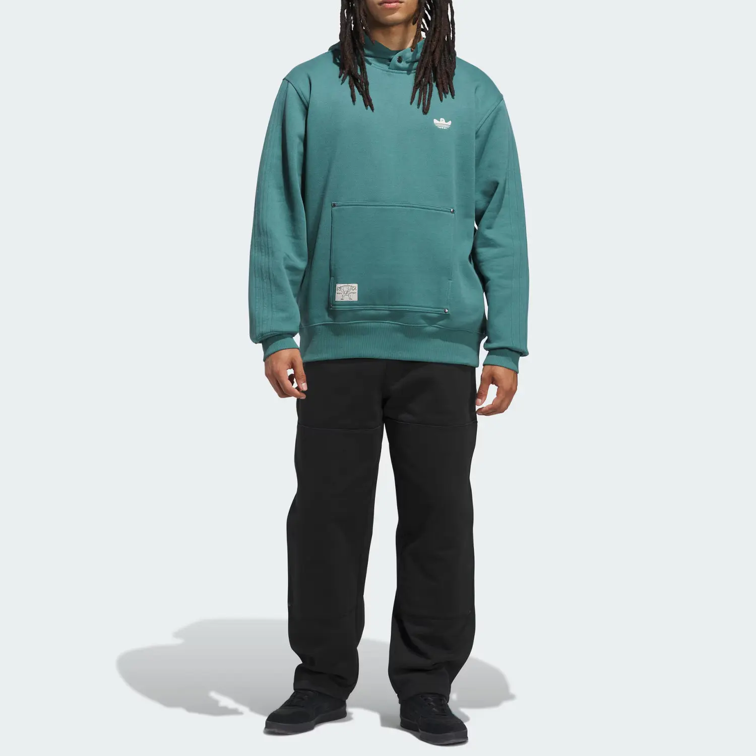 Штаны для скейтбординга Shmoofoil FW25 HEAVYWEIGHT мужские Adidas Originals, черный — фото 3