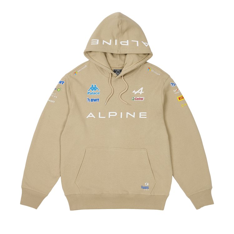 

Толстовка Palace x Kappa For Alpine 'Tan', загар