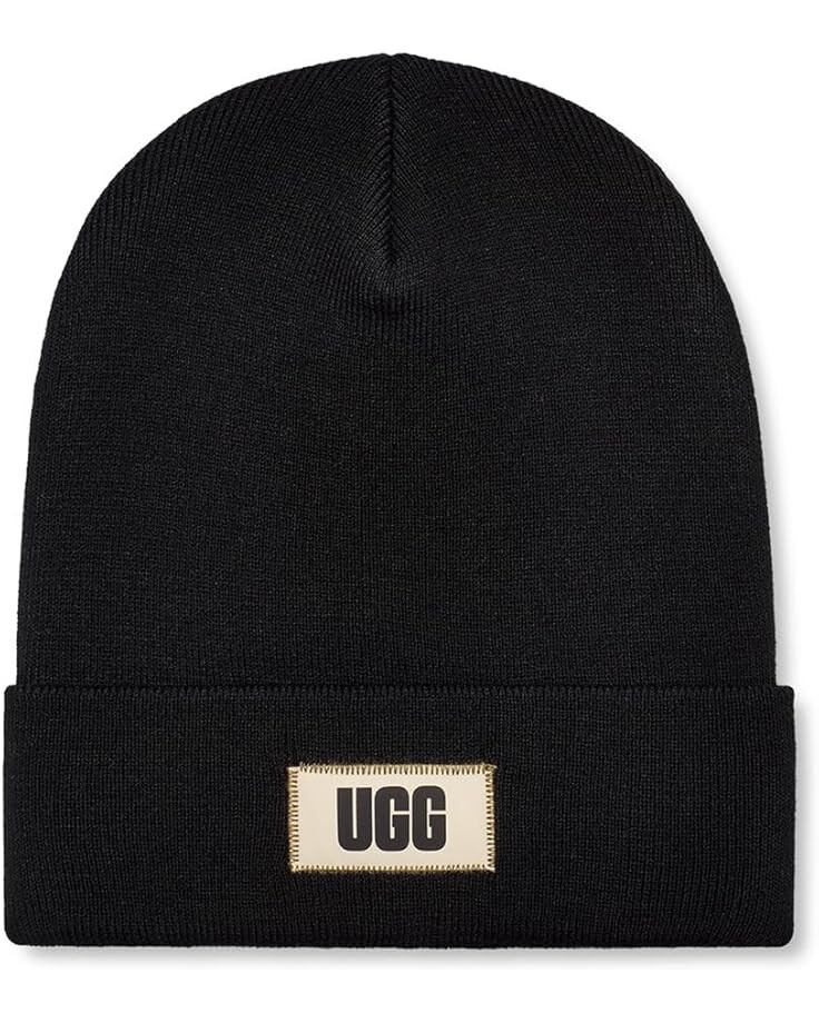 

Шапка UGG High Crown Beanie, черный