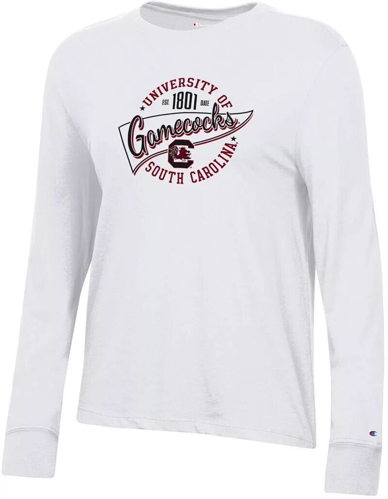 

Женская футболка Champion South Carolina Gamecocks Garnet Core с длинными рукавами
