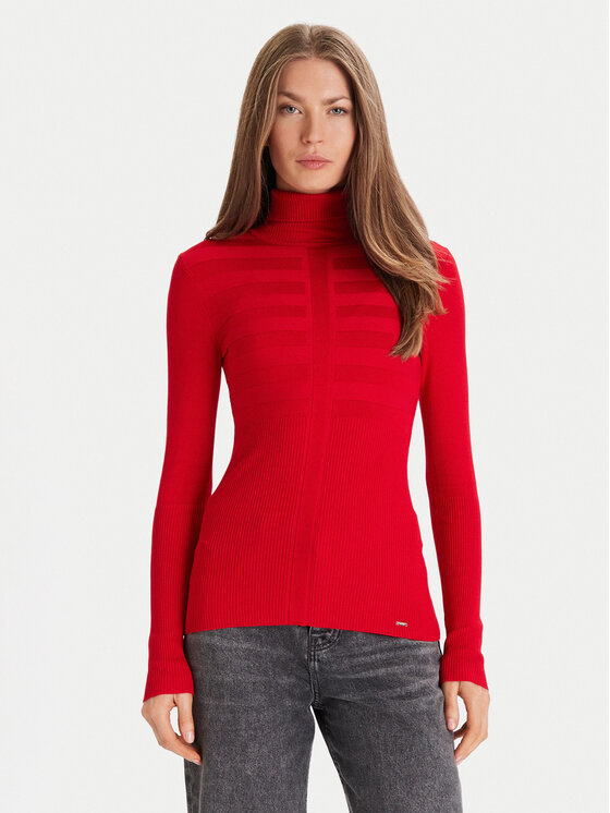 

Водолазка slim fit 132-MENTOS.M Morgan, красный