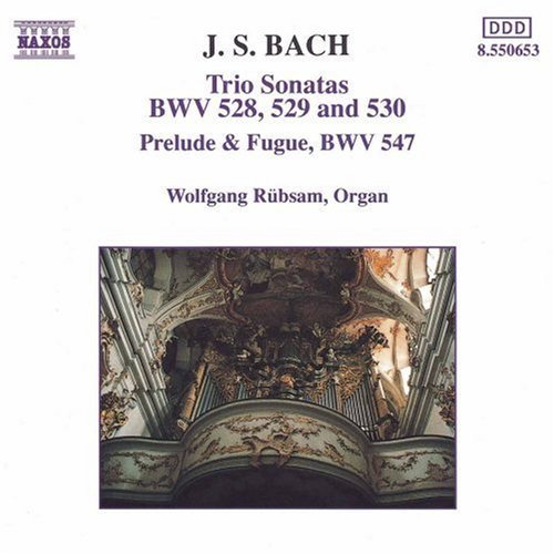 

CD диск Bach, J.S. / Rubsam: Trio Sonatas BWV 528-530 / Prelude & Fugue BWV 547