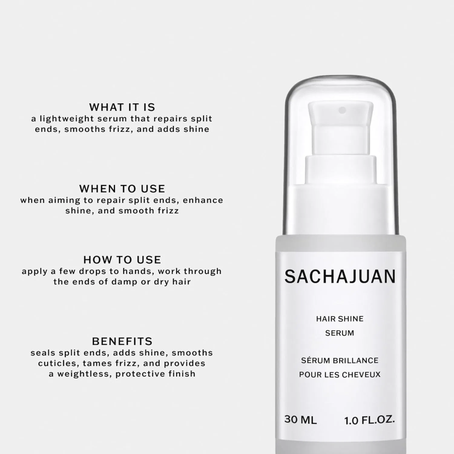 Сыворотка для блеска волос «Shine Serum» от SACHAJUAN Sachajuan — фото 3