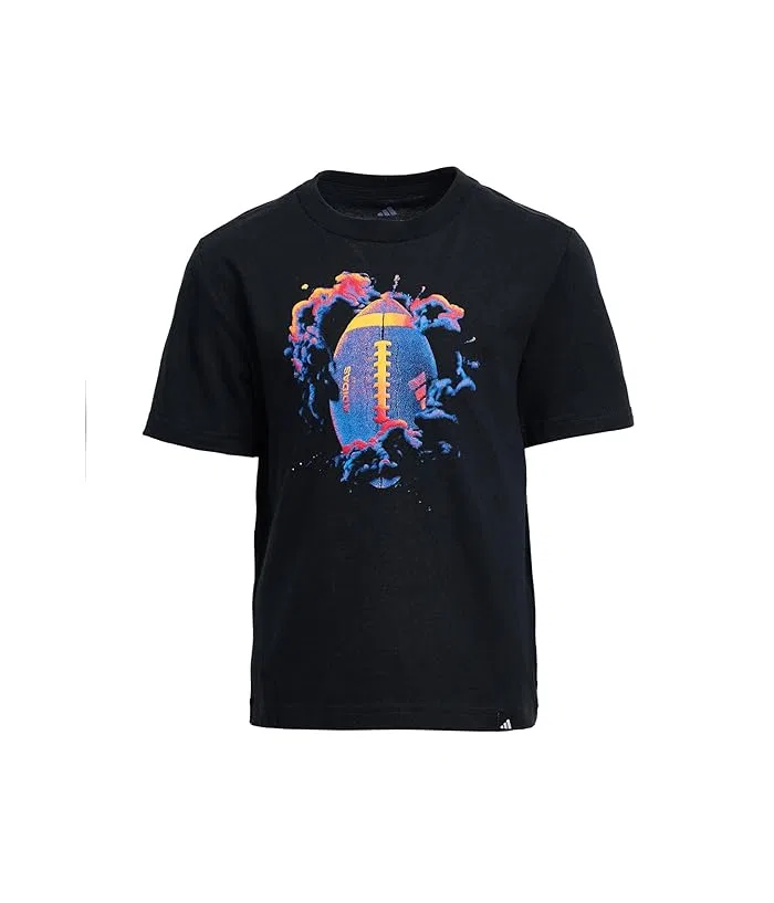 Футболка с принтом детская Adidas Kids, Crystal Sky