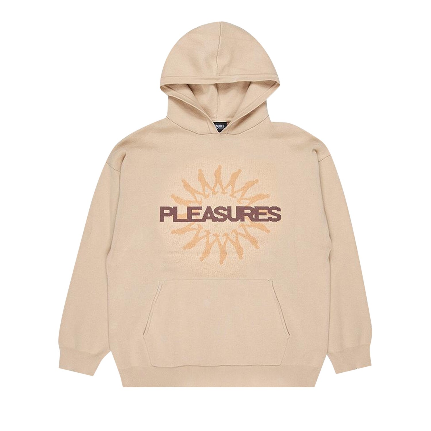 

Вязаный свитер Pleasures Passion с капюшоном Тан