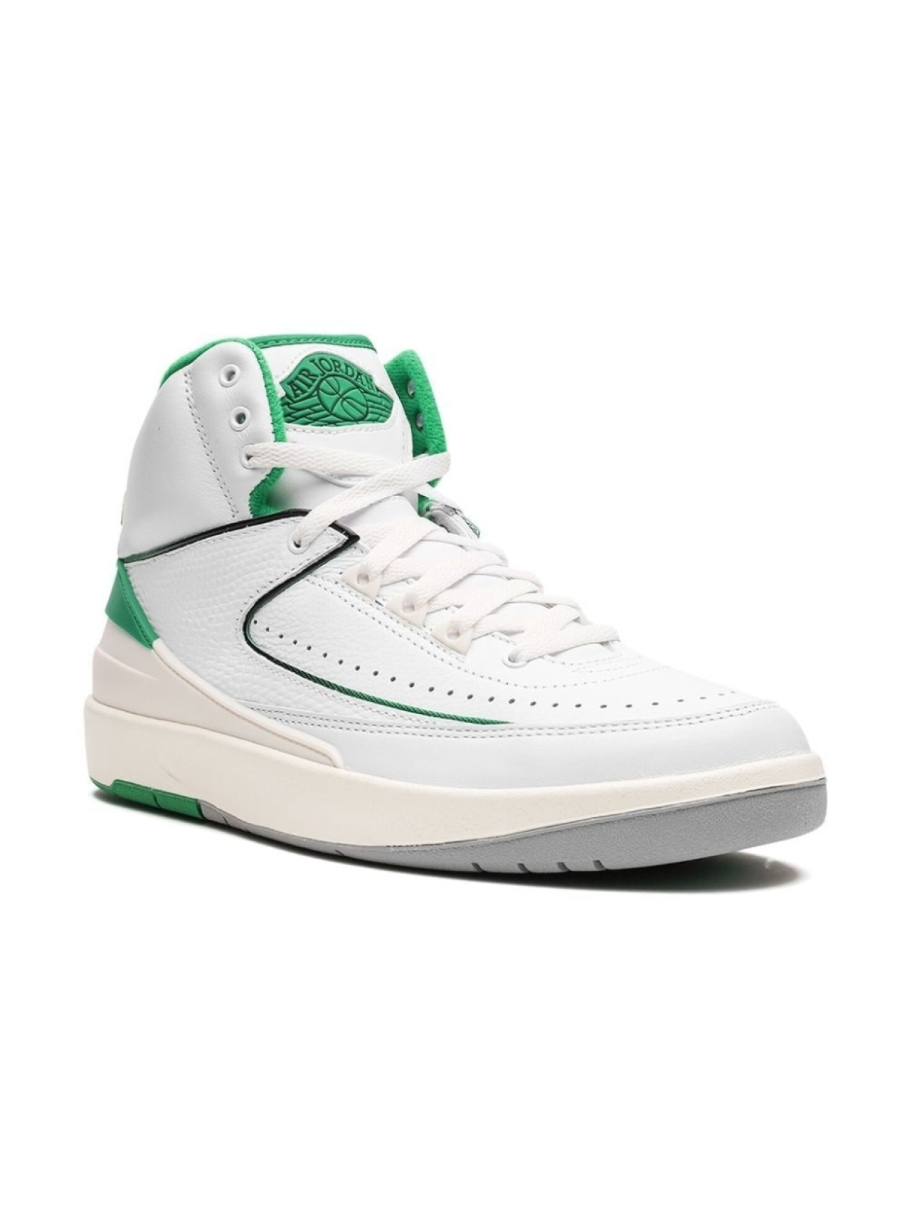 

Jordan кроссовки Air Jordan 2 Lucky Green, белый