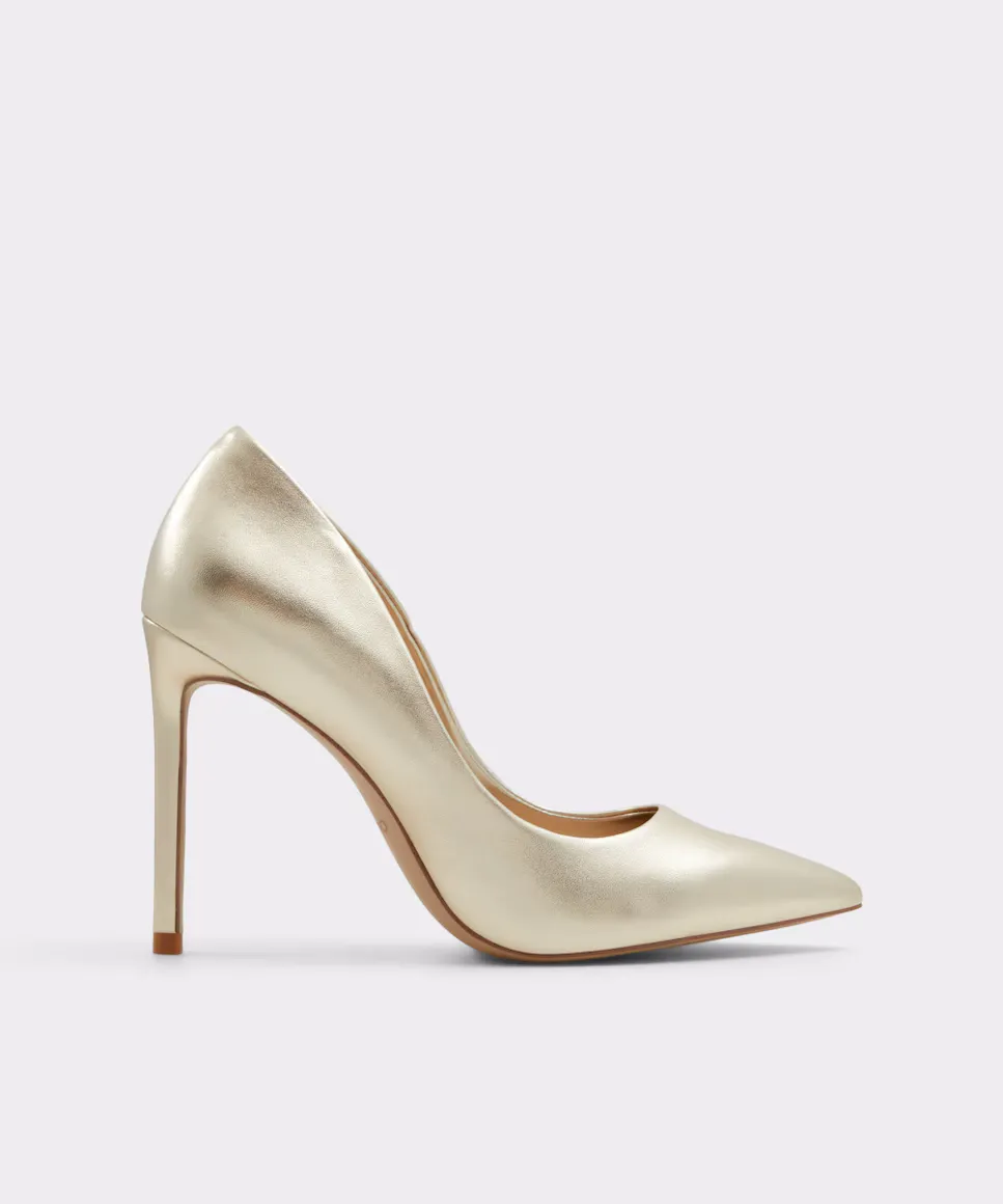 

Женские туфли-лодочки с острым носком Aldo, золотой