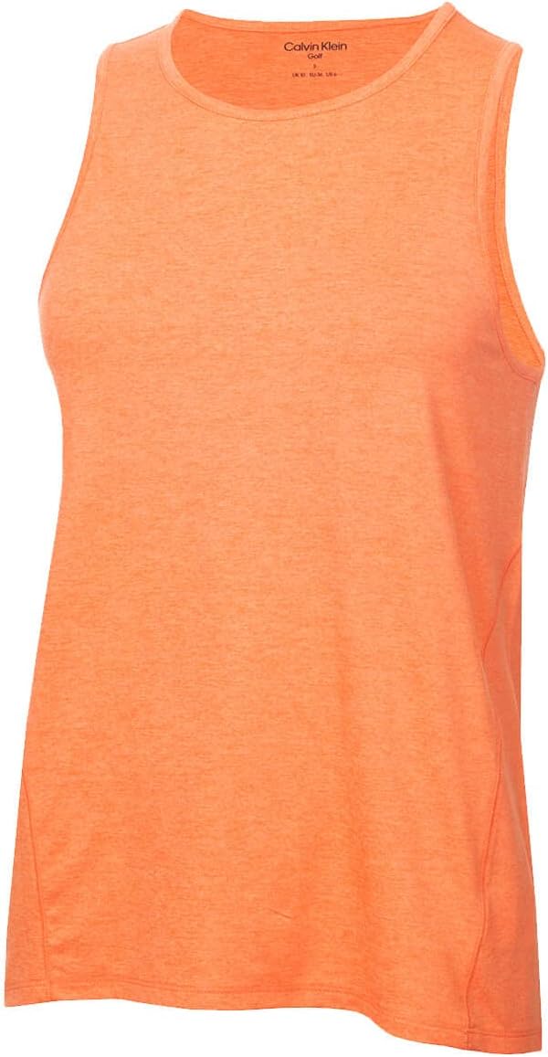 

Женская футболка-топ без рукавов Calvin Klein Relax с влагоотводящим эффектом, Coral Marl