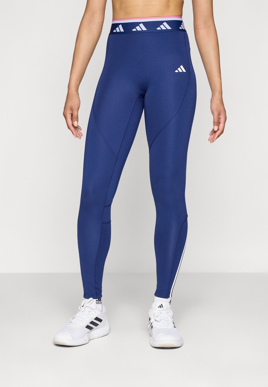 

Леггинсы HYPERGLAM FULL LENGTH COLOR POP LEGGING Adidas Performance, темно-синий