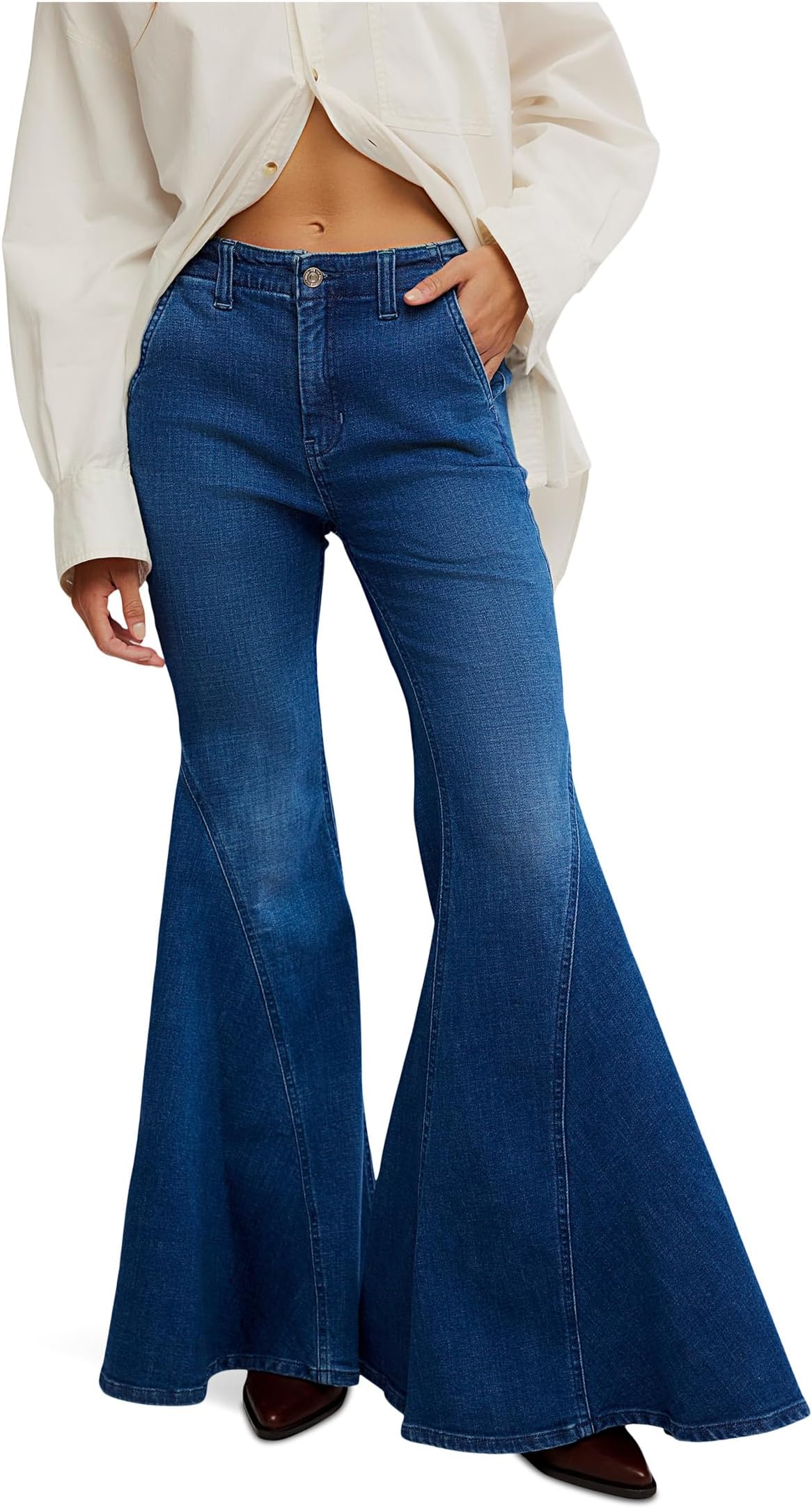 

Брюки Free People Marque Flare, цвет Kora