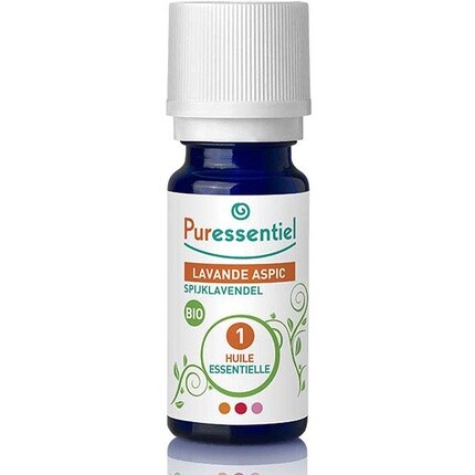 

Органическое эфирное масло лаванды с шипами, 0,3 унции, Puressentiel