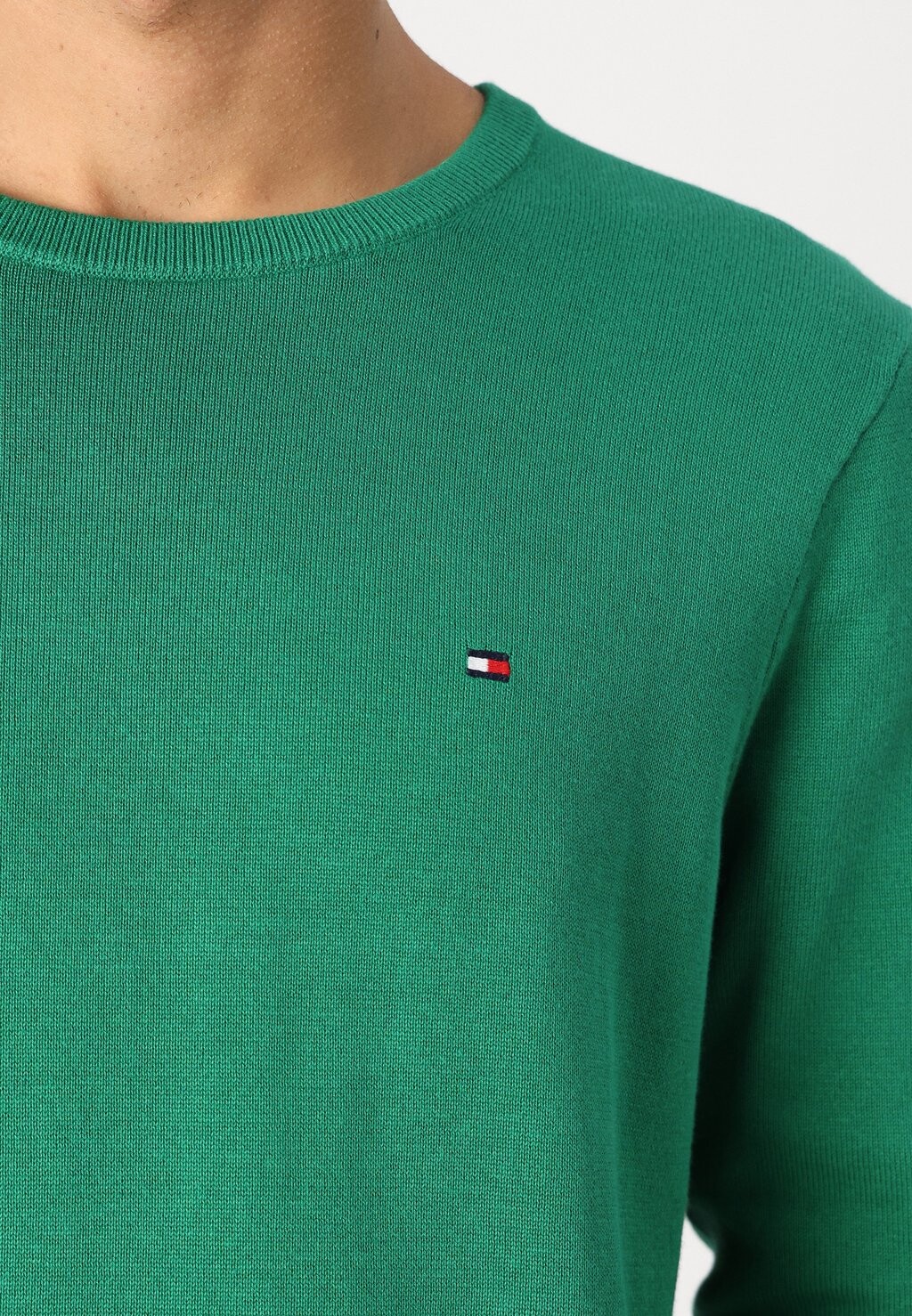

Джемпер ESSENTIAL CREW NECK Tommy Hilfiger, зеленый