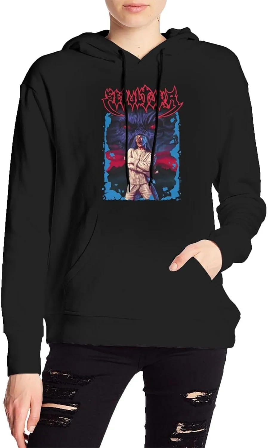 

Толстовка с капюшоном Sepulturas Casual Fashion Dayalany