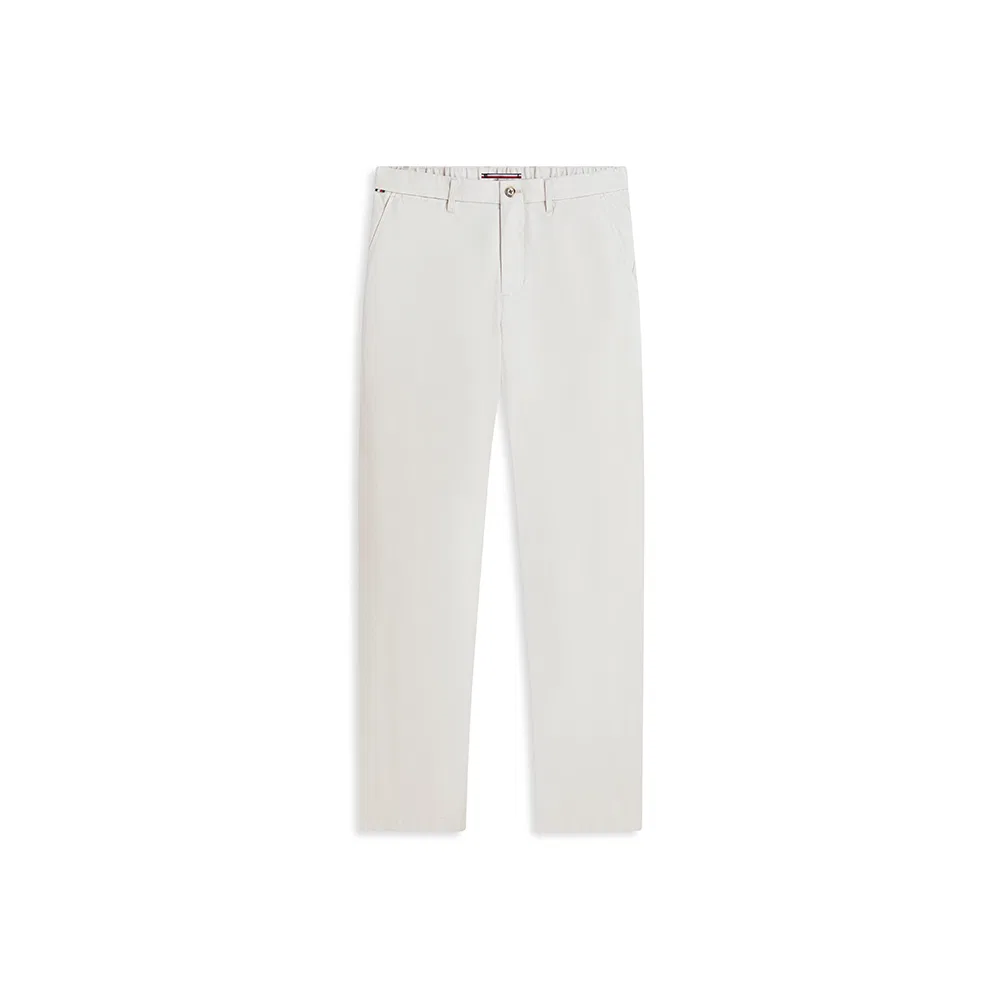 Мужские брюки чинос Denton Fit из поплина серые от Tommy Hilfiger — фото 2