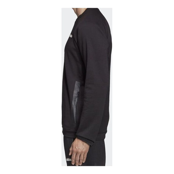 

Толстовка adidas E Mo Crew Ft Sports Round Neck Pullover Black, черный
