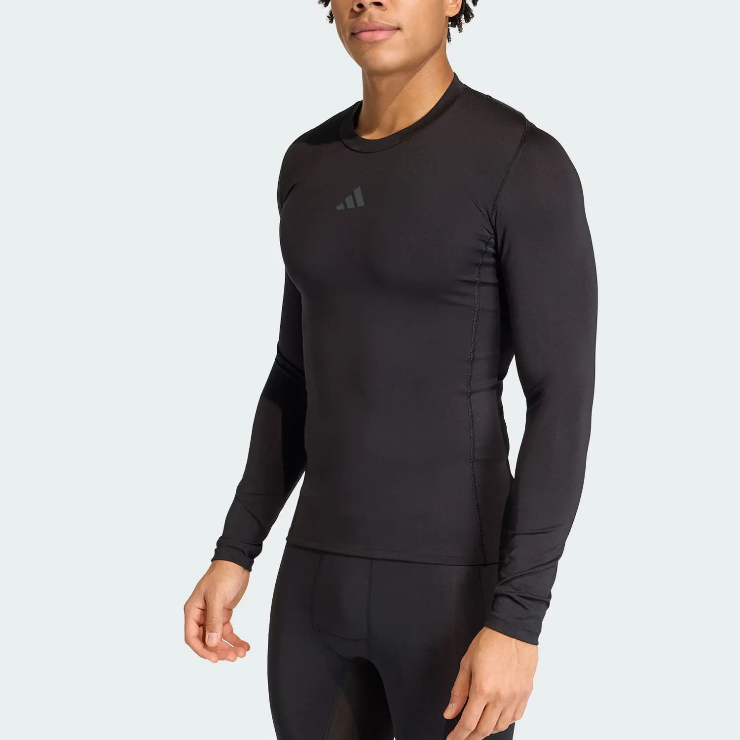 Techfit Excitement Top мужская одежда для тренировок Adidas, черный — фото 3