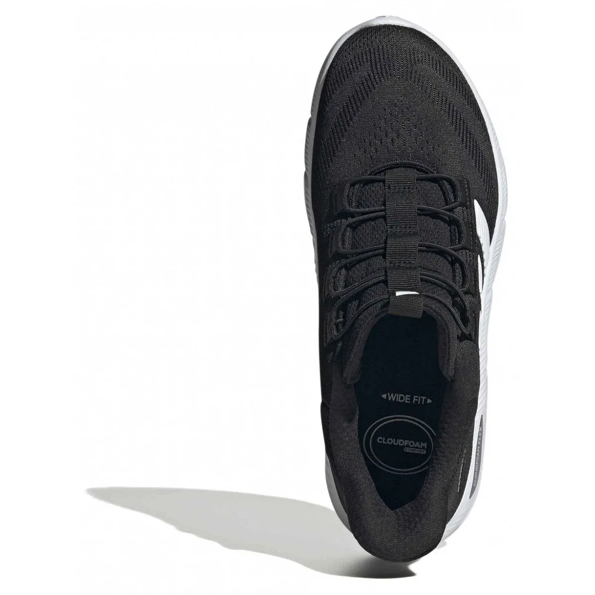 Кроссовки Cloudfoam Flex Adidas, черный — фото 3