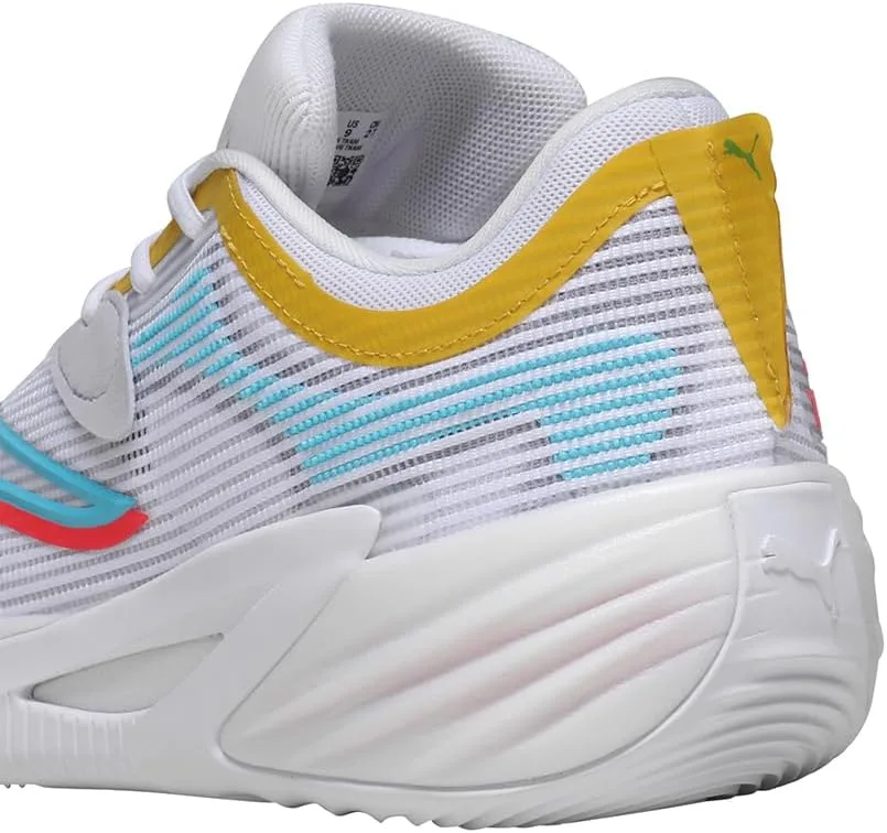 Кроссовки PUMA All-Pro Nitro 2 белые, унисекс — фото 4