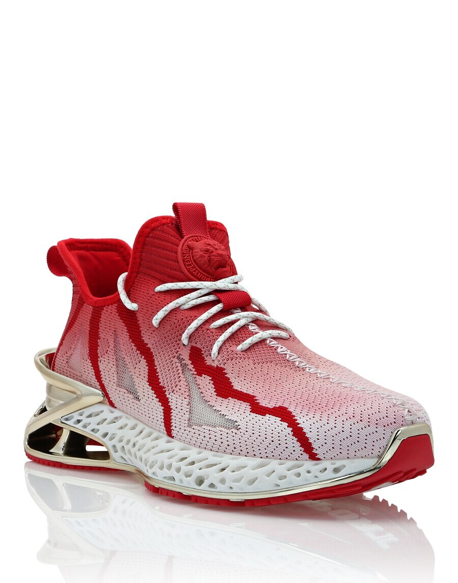 Кроссовки Plein Sport Sneakers The Lighting Edition Gen.x.02, красный — фото 2