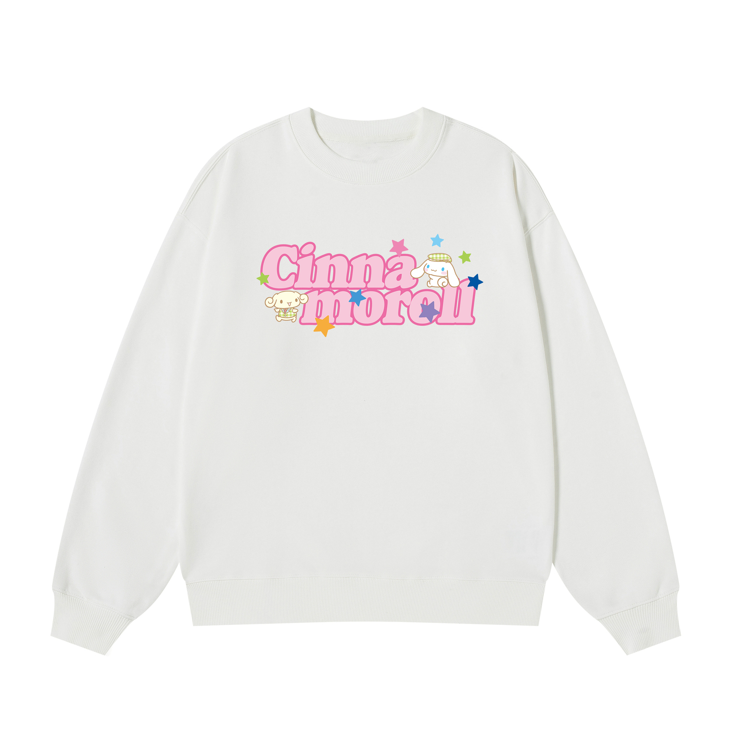 

Свитшот Cinnamoroll Yugui Dog Unisex Sanrio, белый/красный