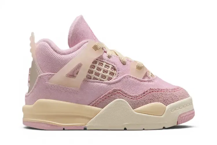 Кроссовки Air Jordan 4 Retro TD, розовый