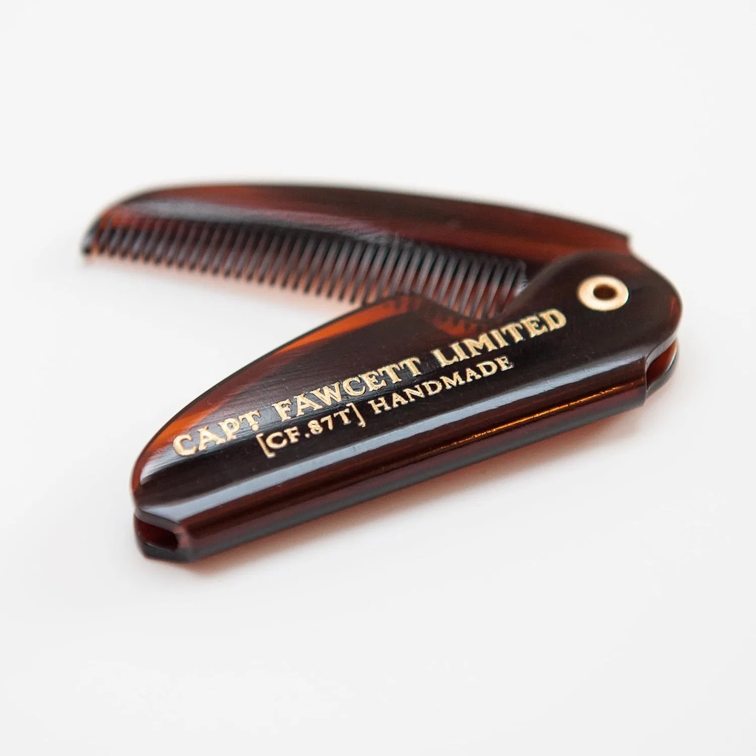Подарочный набор Captain Fawcett's: воск для усов с ароматом лаванды и складная карманная расческа для усов (CF.87T) ‎Captain Fawcett — фото 3