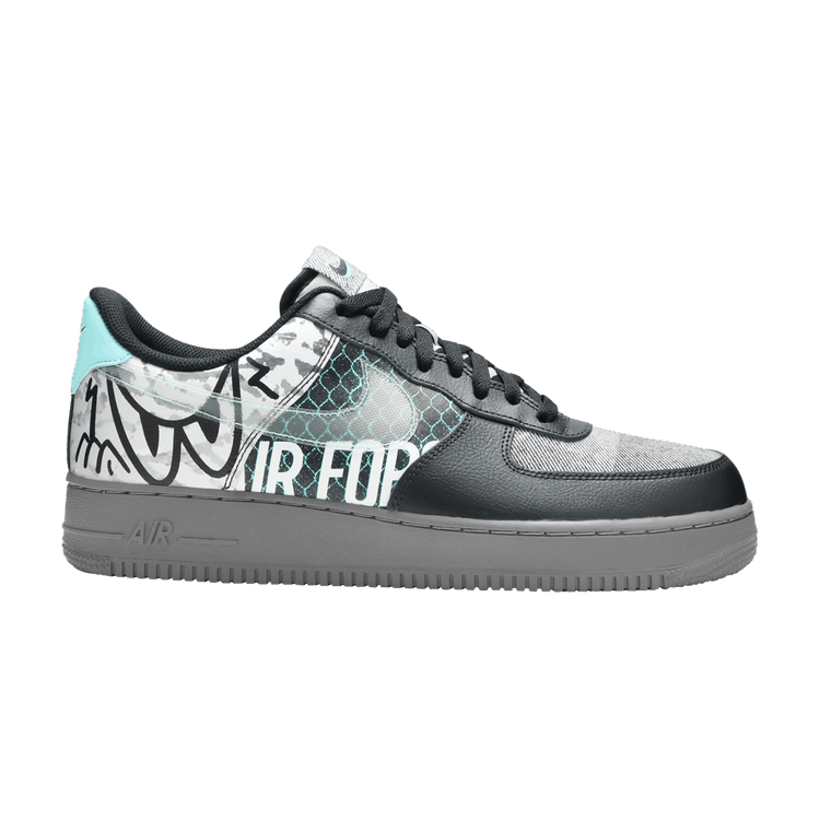 

Кроссовки Nike Air Force 1 Low Premium 'Off Noir', черный
