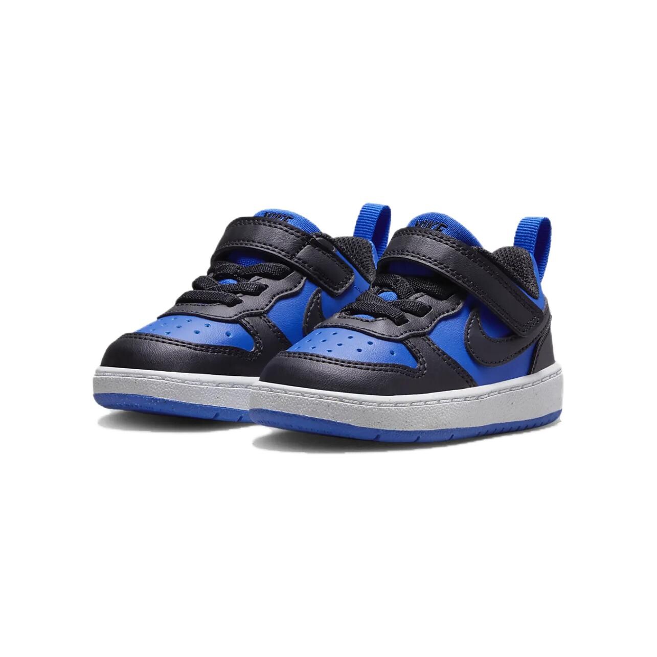Кроссовки Nike Court Borough Toddler Shoes TD Low-top Game Royal/White/Black, черный — фото 3