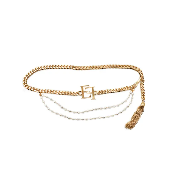 

Пояс Elisabetta Franchi, золотой